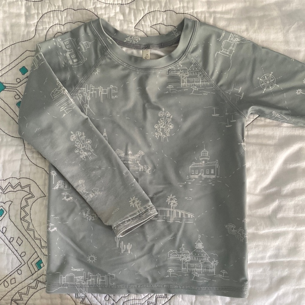 Rylee + Cru rashguard 4-5y